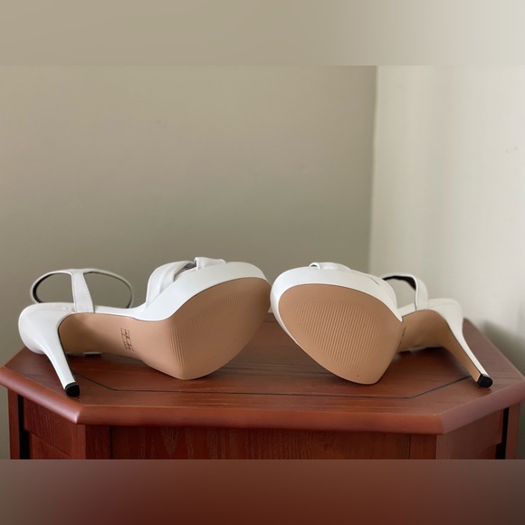 Aachcol Women Platform Peep Open Toe Ankle Strap Slingback Stiletto High Heels - Picture 6 of 8